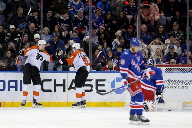 NHL: Philadelphia Flyers at New York Rangers