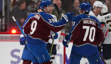 Nathan MacKinnon leads a balanced scoring attack as Avalanche cruise to 6-2 win over Panthers