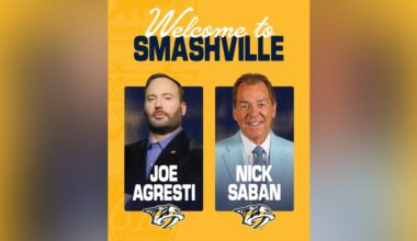 Roll Predators? Nick Saban takes ownership position in Nashville's NHL franchise