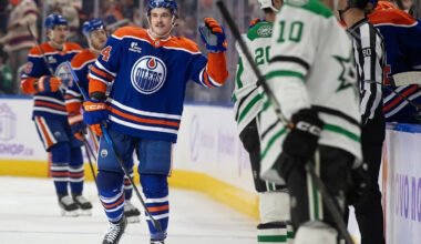 Call-up Clattenburg making his case to stay with the Edmonton Oilers