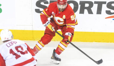 Has Flames star Nazem Kadri gone pass-happy? Why all the assists?