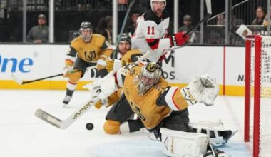 Hart to start for Golden Knights versus Oilers