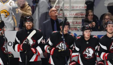 Sabres fans celebrate a surprising 8-game winning streak