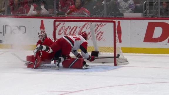 Hurricanes top Capitals 3-2 in SO in a matchup of the top teams in the Eastern Conference standings