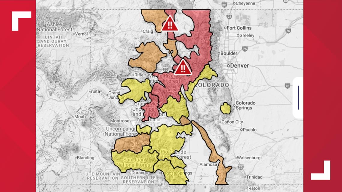 First avalanche warnings of season issued in Colorado