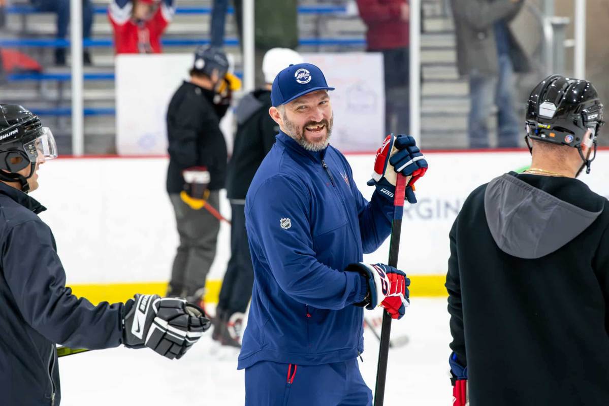 Alex Ovechkin hosts clinic for players with developmental disabilities: ‘A couple of kids (told me) congrats about the record and the 900, so that’s special’