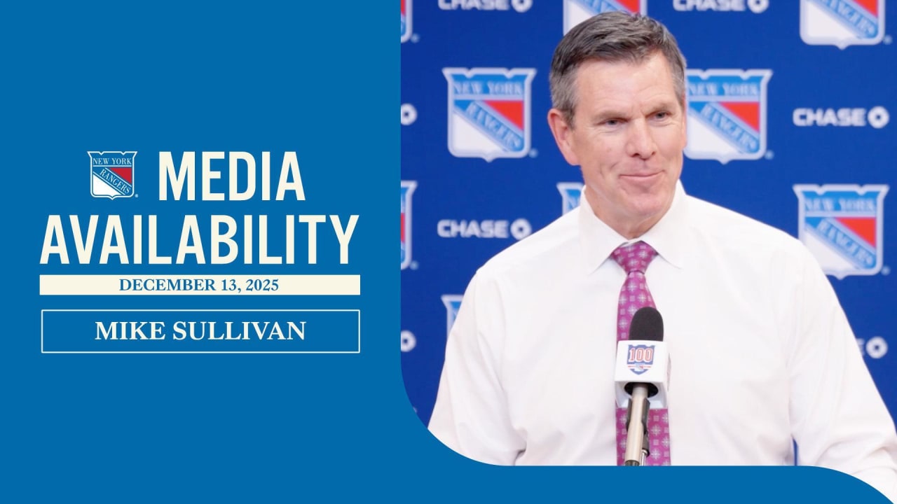 Postgame: Mike Sullivan | New York Rangers