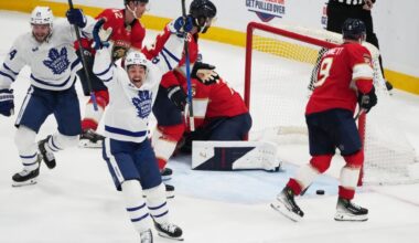 Maple Leafs jump out to quick lead, hold off Panthers for 4-1 win