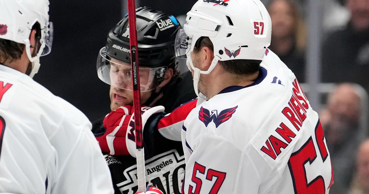 Beauvillier's tiebreaking goal sends Capitals past Kings 3-1, into 1st place with 5th straight win