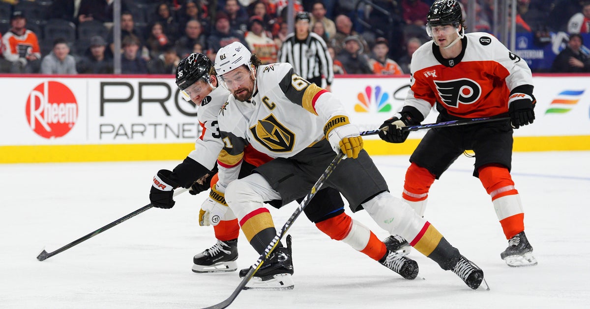 Mark Stone scores 2nd goal of game as Philadelphia Flyers fall to Vegas Golden Knights in OT