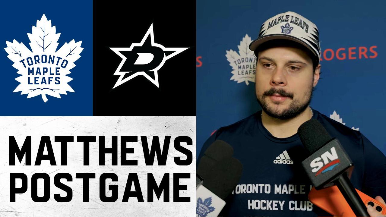 Auston Matthews | Post Game @ Dallas Stars | December 21, 2025