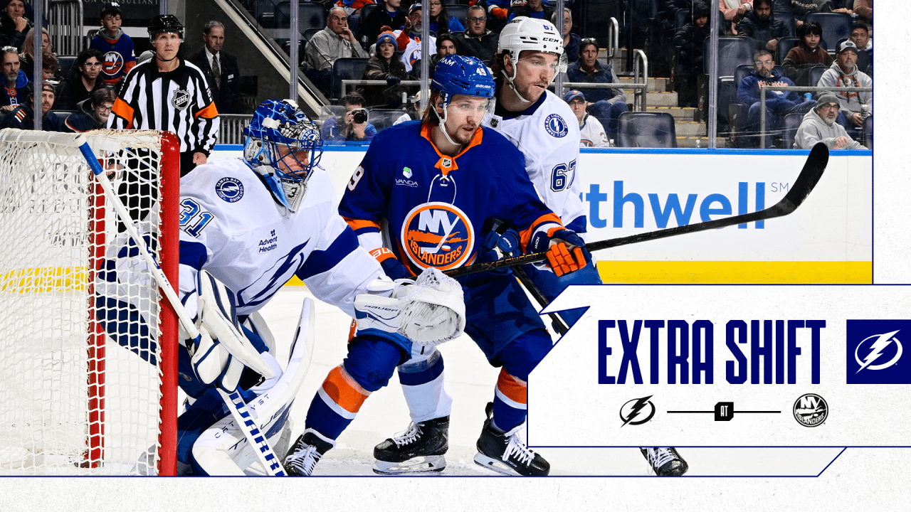 Mishkin's Extra Shift: Islanders 3, Lightning 2 - SO