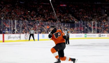 Flyers Lose Game to Penguins, Foerster to Injury