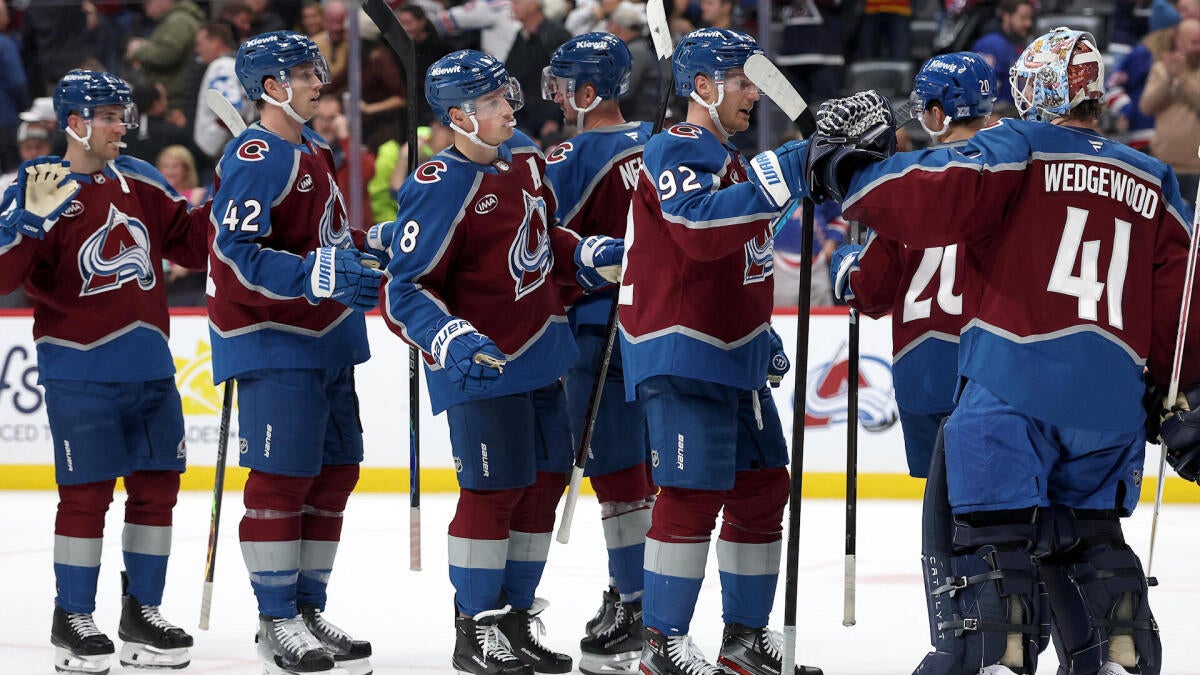 Colorado Avalanche remain atop NHL power ratings heading into Week 9
