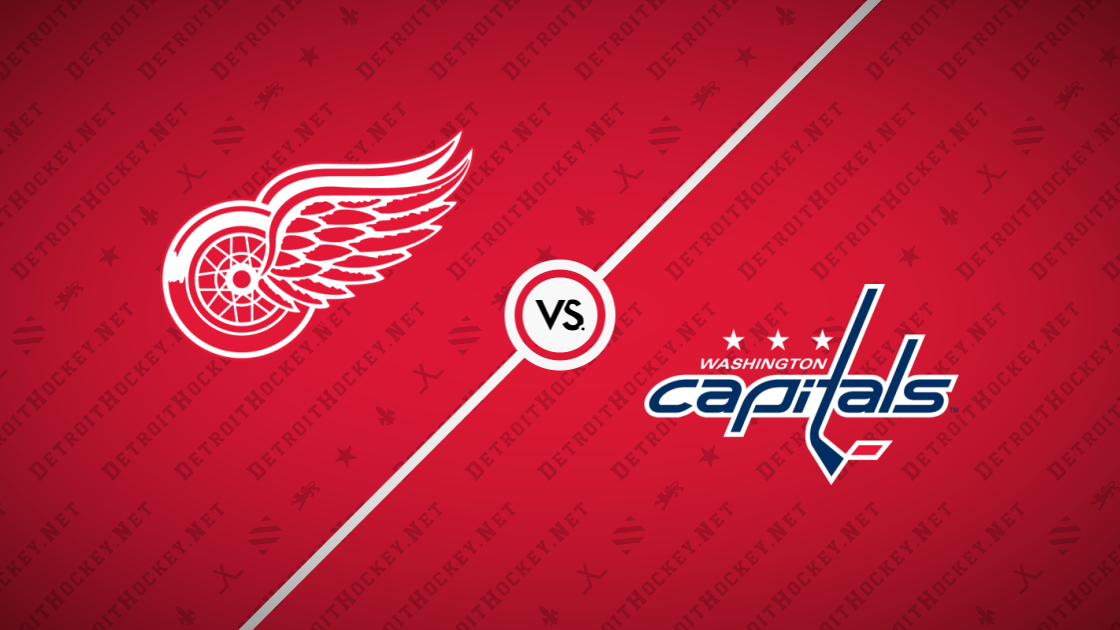 Red Wings vs. Capitals, 12/21/2025 – DetroitHockey.Net
