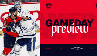 PREVIEW: Panthers expect ‘a lot of juice’ against Maple Leafs