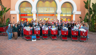 Ducks Host Holiday Shopping Spree for 20 Students from Local Nonprofit The Wooden Floor