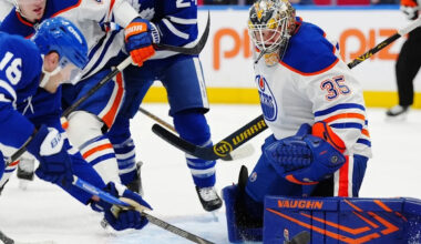 Smooth debut for Jarry as Edmonton Oilers hammer Toronto Maple Leafs