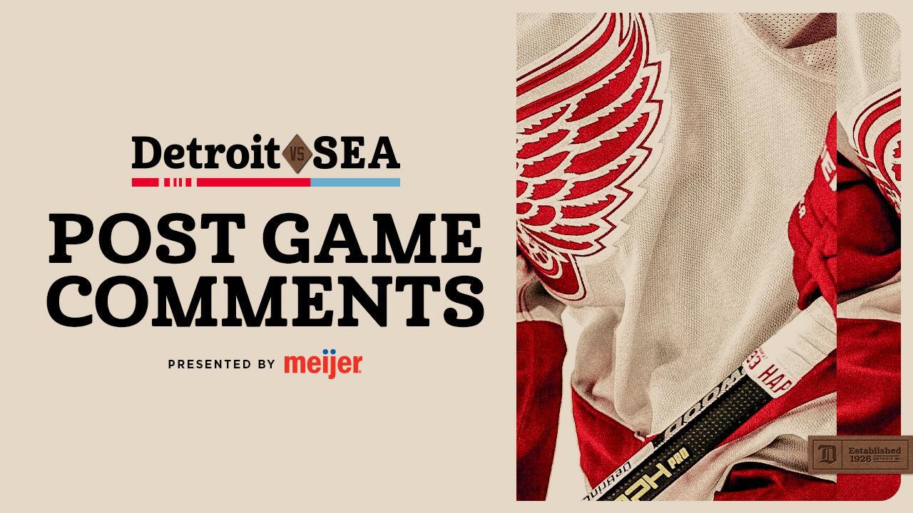 Meijer Postgame Comments 12/6/25 | Detroit Red Wings