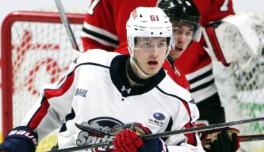 Prospects Report: Towering Ethan Belchetz elevates game ahead of NHL Draft