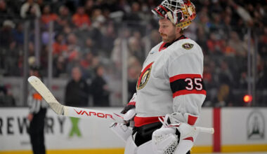 Ottawa Senators goaltender Linus Ullmark granted leave of absence