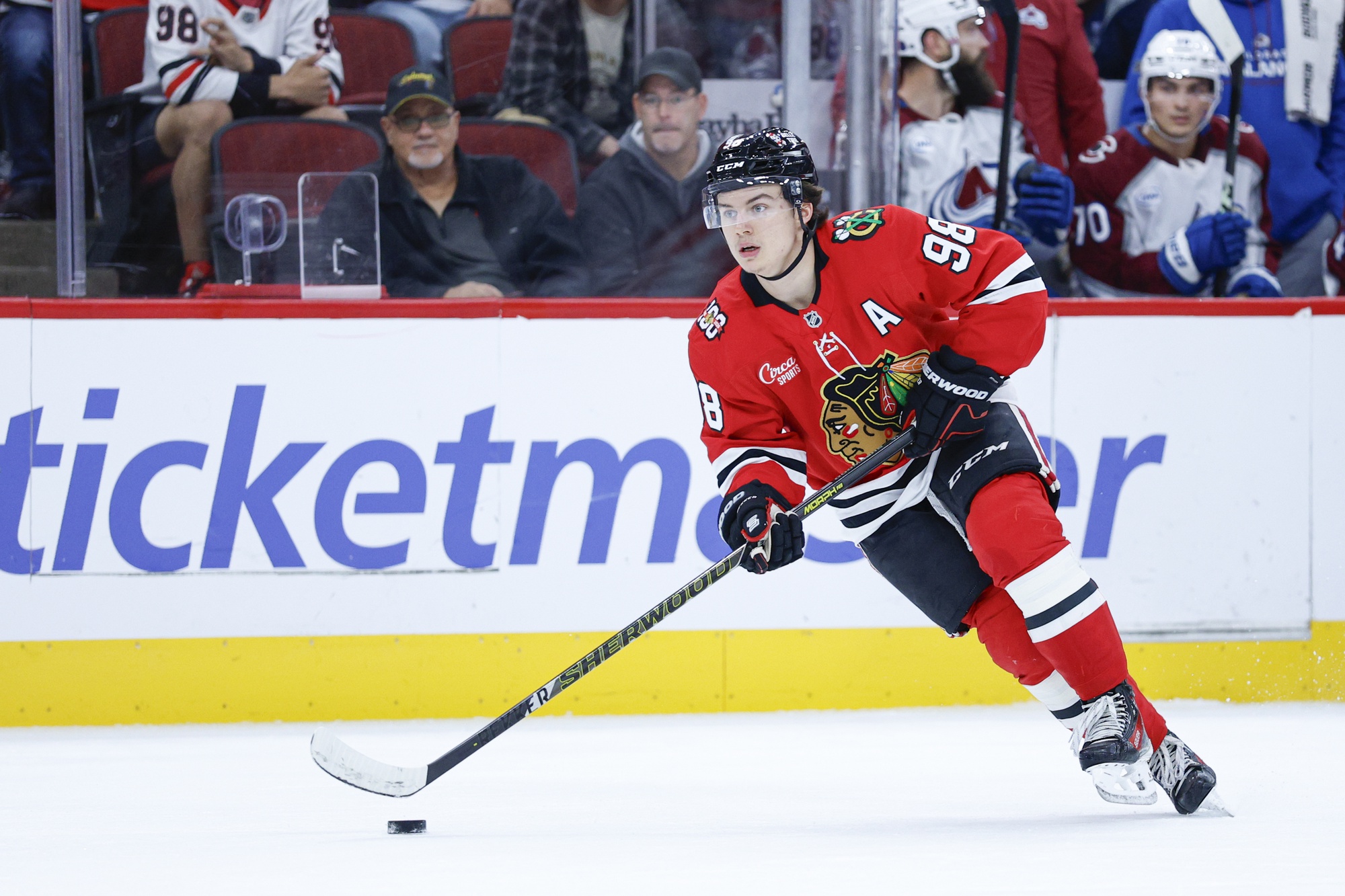 Chicago Blackhawks center Connor Bedard