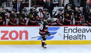 Blackhawks Sensation Connor Bedard Makes Feelings Clear on Duking It Out With Ducks’ Mason McTavish