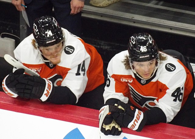 Flyers throttled by penguins 5-1 forwards Owen Tippett and Trevor Zegras