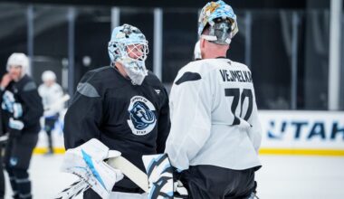 Mammoth Goalies Pay it Forward and Donate Hockey Equipment to Czechia’s Youth Players