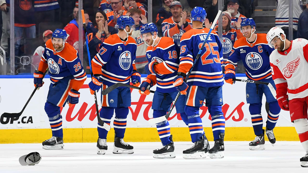 GAME RECAP: Oilers 4, Red Wings 1