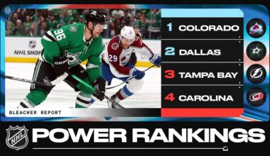 NHL Power Rankings Sees Avalanche and Stars Continue to Set the Pace