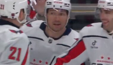 After disgusting assist, Brandon Duhaime tells Aliaksei Protas to ‘stop that’ in goal hug