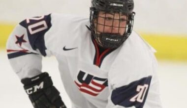 Vegas Prospect Brisson Named to Team USA