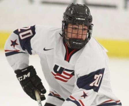 Vegas Prospect Brisson Named to Team USA