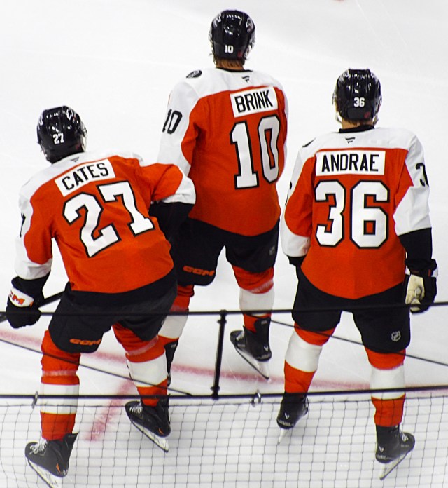 Flyers score 3 goals in 59 seconds against the Buffalo Sabres