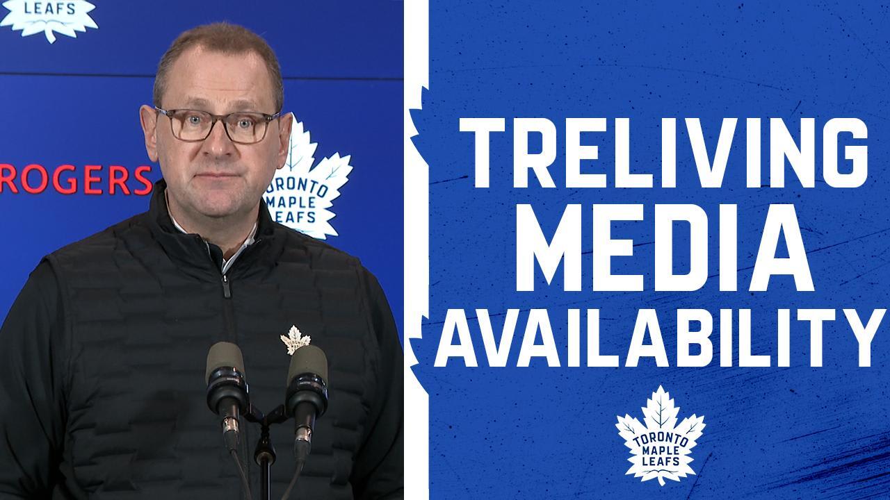 Brad Treliving | Pre Game vs Pittsburgh Penguins | December 23, 2025