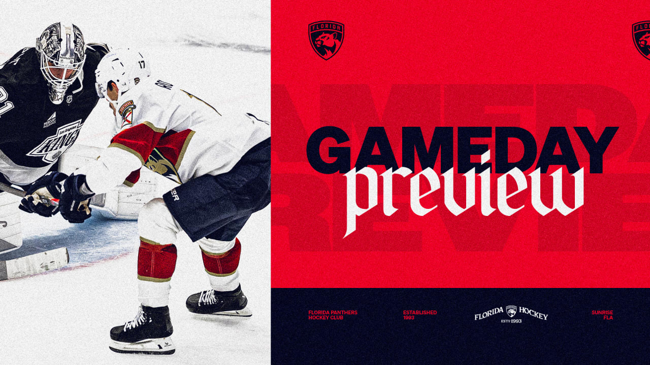 PREVIEW: Panthers return home for clash with Kings