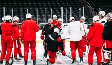 Red Wings practice in Seattle on Friday afternoon, prepare for Western Conference stretch of season-long six-game road trip