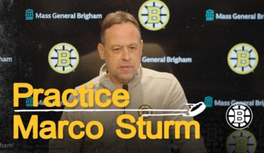 Press Room: Marco Sturm | Boston Bruins
