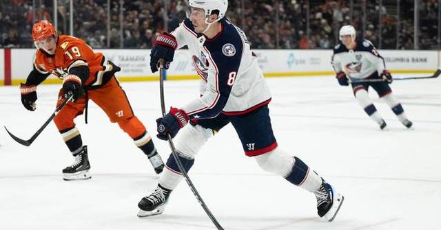 Blue Jackets' All-Star defenseman Zach Werenski placed on injured reserve
