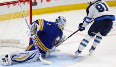 Winnipeg plays Buffalo in a non-conference matchup