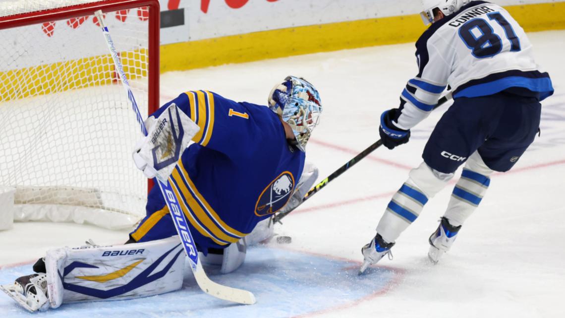 Winnipeg plays Buffalo in a non-conference matchup