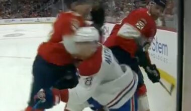 Brad Marchand ruins his celebration night with dirty elbow to the head