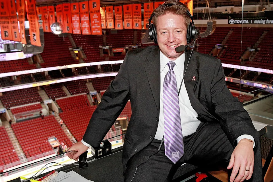 Len Redkoles/NHLI via Getty Tim Saunders on Oct. 4, 2009 in Philadelphia