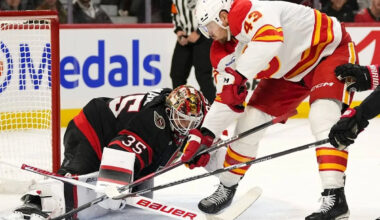 Late in games, Flames are trusting fourth-liner Adam Klapka to get to the net