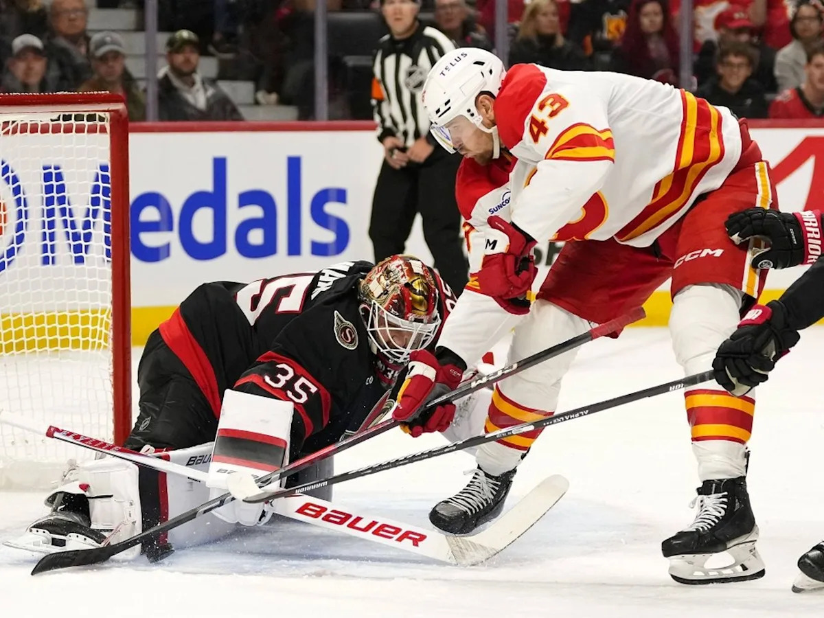 Late in games, Flames are trusting fourth-liner Adam Klapka to get to the net