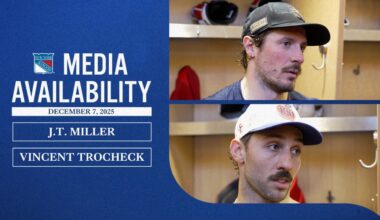 Postgame: Miller and Trocheck | New York Rangers