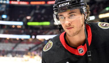 Ottawa Senators will be without centre Shane Pinto versus the St. Louis Blues