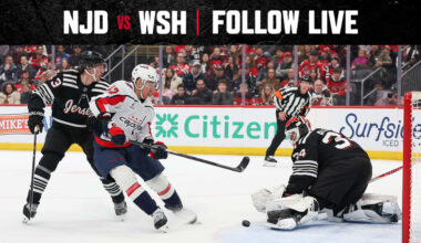 LIVE UPDATES: Capitals 2, Devils 1