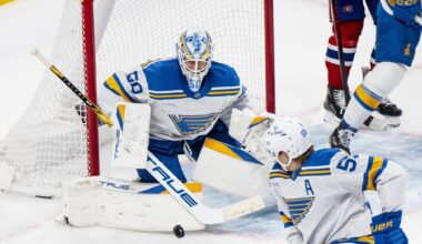 Canadiens' two-game win streak snapped with loss to Blues
